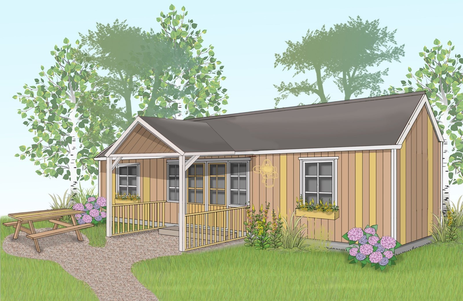 Charlies Duinhuis – 6 Personen