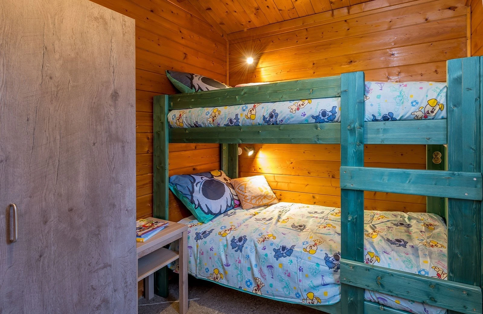 Molletjes boshut slaapkamer 2 stapelbed