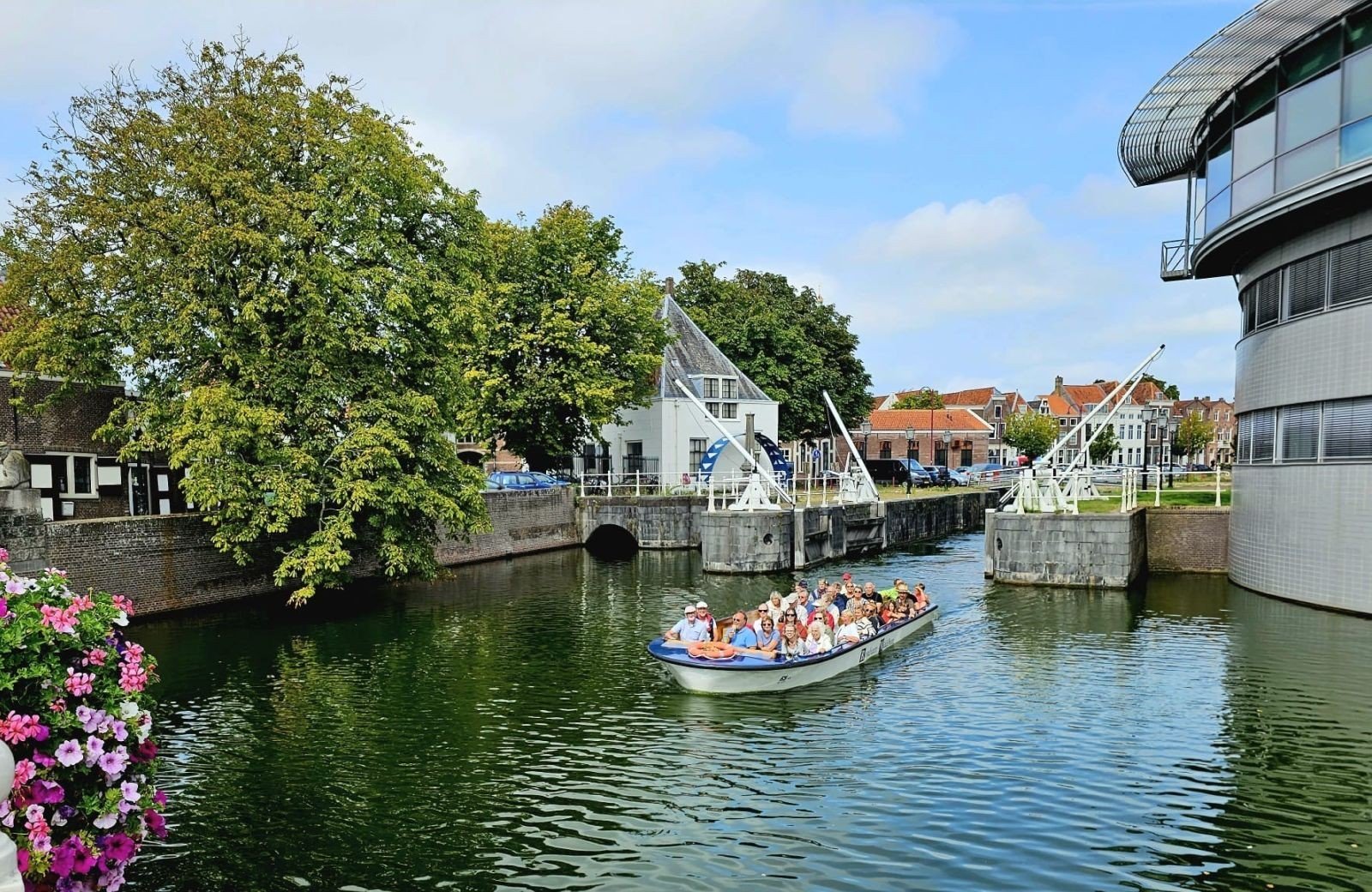 Grachtenrundfahrt in Middelburg